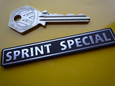 Sprint Special Laser Cut Self Adhesive Car Badge. 3".