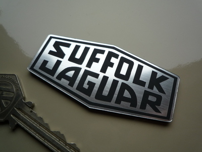 Suffolk Jaguar Logo Laser Cut Self Adhesive Car Badge. 3".