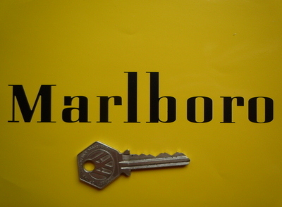 Marlboro Cut Text Style B Sticker. 6".