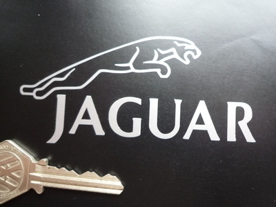 Jaguar Leaper Cut Vinyl Sticker. 4