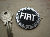 Fiat Garland Logo Style Self Adhesive Car Badge. Various Sizes.