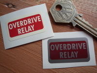 Overdrive Relay Sticker. 1.5" .