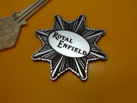 Royal Enfield Star Style Laser Cut Self Adhesive Bike Badge. 2".