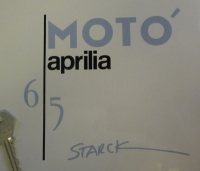 Aprilia Moto 6.5 Philippe Starck Motorcycle Tank Graphics Stickers Set.