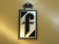 Pininfarina Crest Style Laser Cut Magnet. 2"