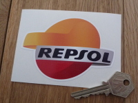 Repsol Modern Style Shaped Sticker. 4