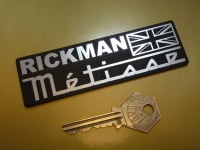 Rickman Metisse Laser Cut Self Adhesive Bike Badge. 4.5