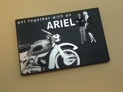 Ariel Get Together With An Ariel Advert Style Laser Cut Magnet. 2.5