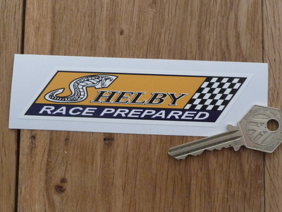 Shelby Race Prepared Sticker. 5".