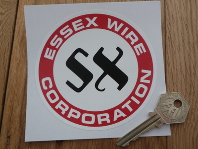 Essex Wire Corporation Circular Sticker. 4", 6" or 8".