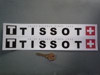 Tissot Swiss Watch Sponsors Stickers. 4