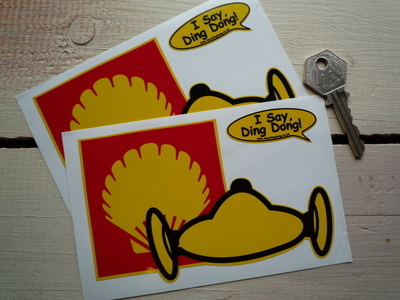 Shell Le Mans Style Stickers. 5