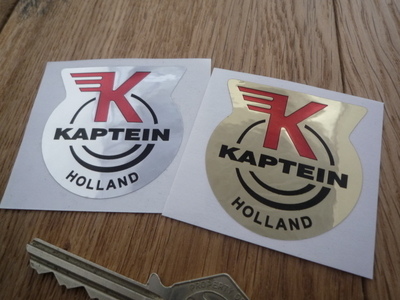 Kaptein Holland Headstock Style Sticker. 2