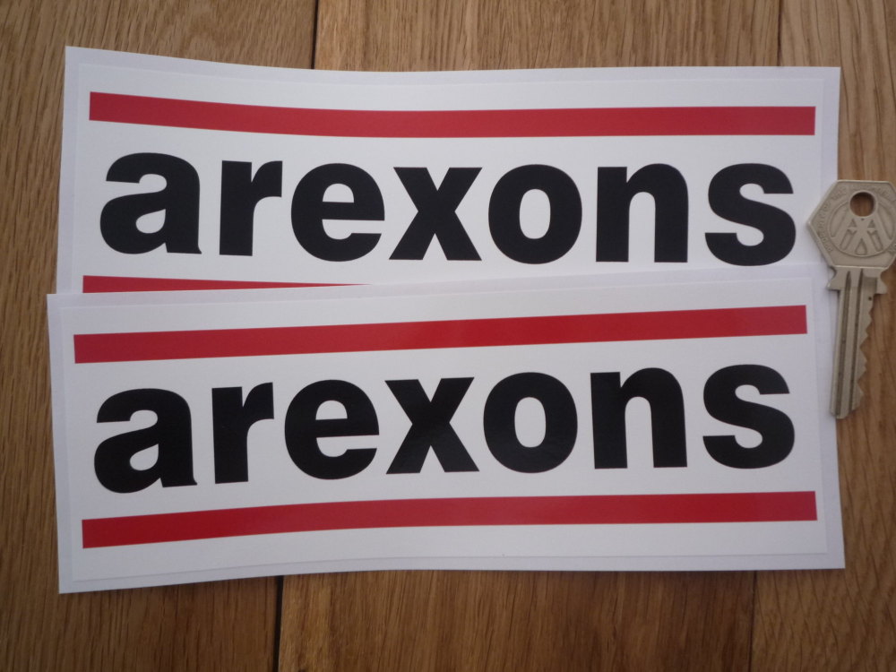 Arexons Oblong Stickers. 8