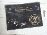 JPS John Player Special Team Lotus Document Holder/Toolbag. A4.