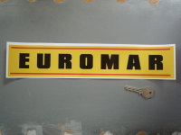 Euromar Yellow Oblong Sticker. 14