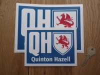 Quinton Hazell QH Oblong Sticker. 6" or 8".