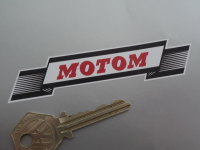 Motom Banner Scroll Style Stickers. 4