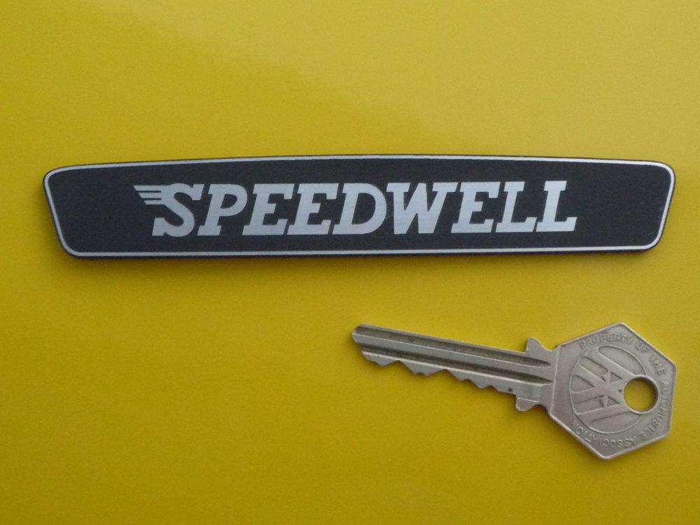 Speedwell Boot Badge Replica Laser Cut Self Adhesive Badge. 124mm.