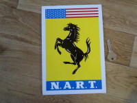 N.A.R.T. Ferrari North American Racing Team Style 2 Sticker. 9