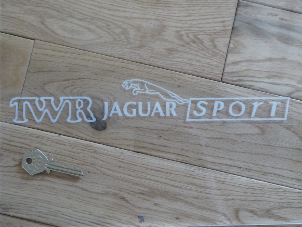 TWR Jaguar Sport Window Sticker. 12