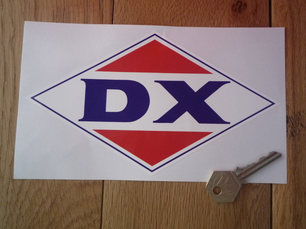 DX Diamond Shaped Sticker. 8" or 12".