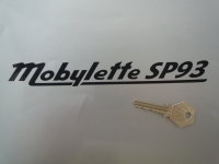 Mobylette SP93 Cut Text Moped Sticker. 8