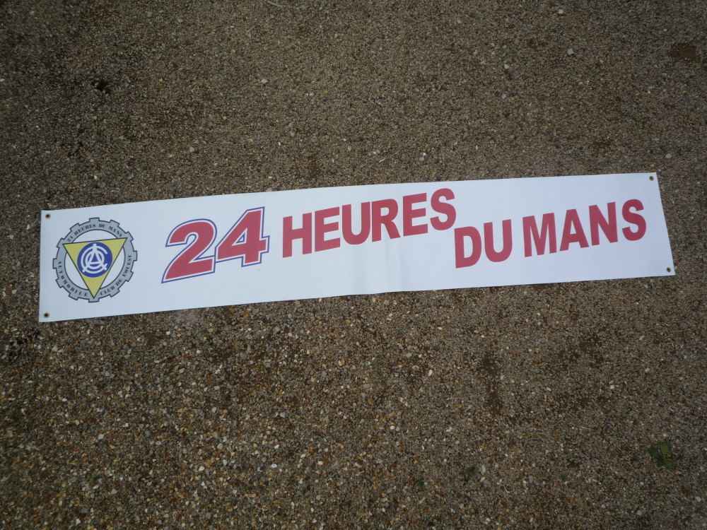 24 Heures Du Mans A.C.O Le Mans Art Banner. 84".