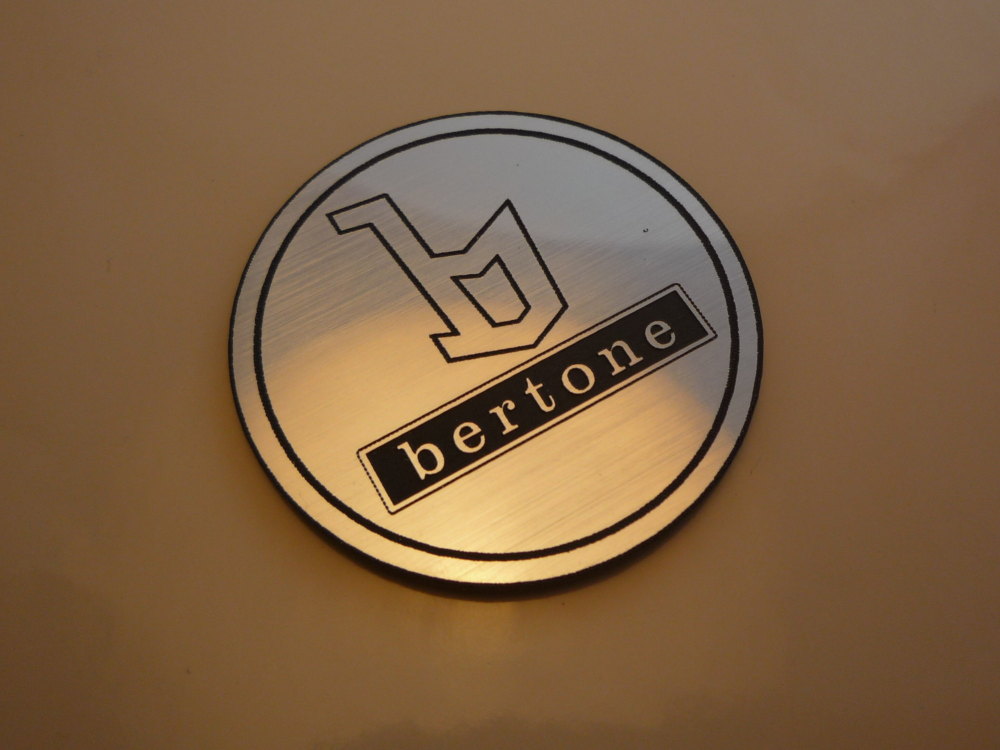 Bertone Logo Style Laser Cut Magnet. 1.75