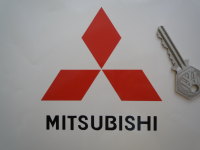 Mitsubishi Cut Vinyl Stickers. 4