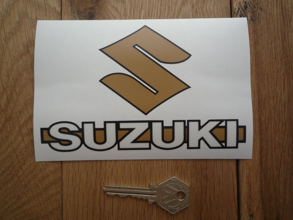Suzuki Text & S Style Window Sticker. 6