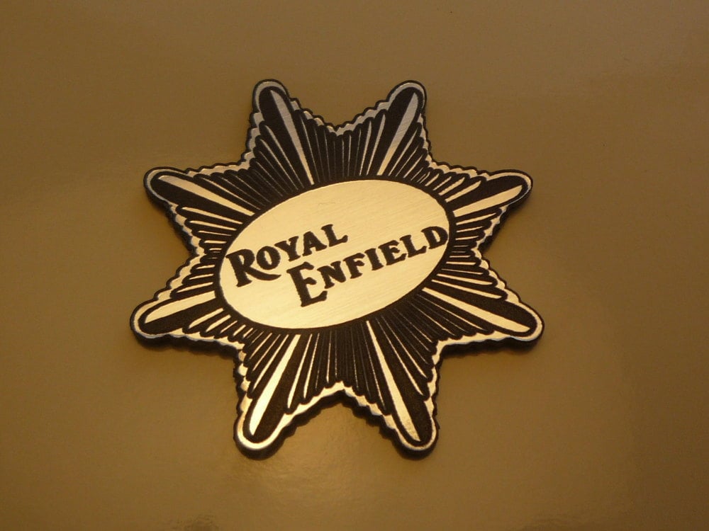 Royal Enfield Star Style Laser Cut Magnet. 2