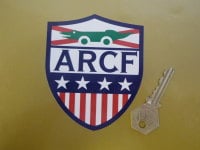 ARCF Automobile Race Club of Florida Shield Sticker 4"