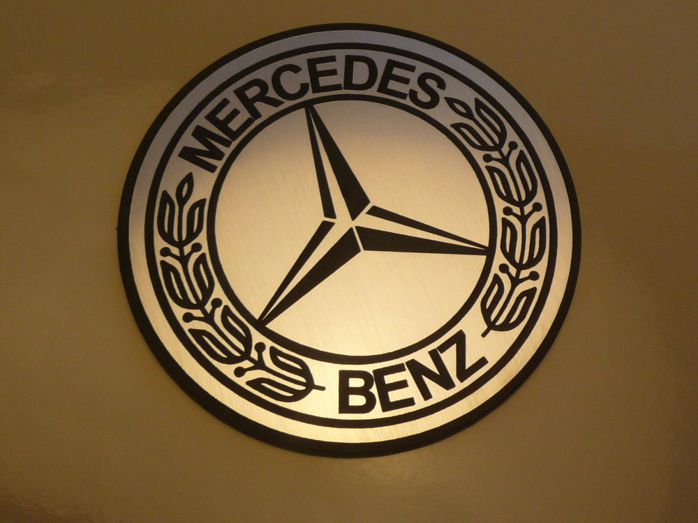 Mercedes Benz Logo Style Laser Cut Magnet. 3"