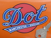 DOT Manchester England Cut Out Style Sticker. 4