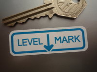 Land Rover Series 1 Expansion Tank Level Mark Stickers. 2.25