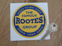 Rootes The Famous Rootes Group Circular Sticker 3.5