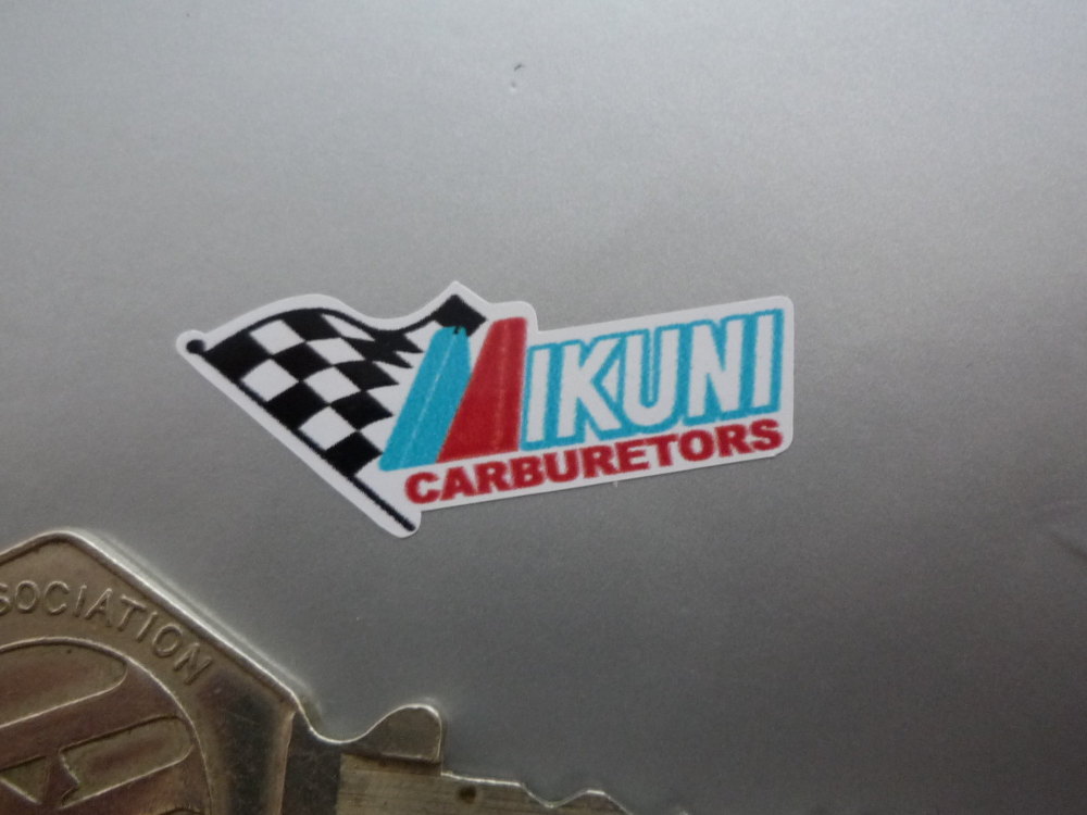 Mikuni Carburetors Colour Stickers. 1.25