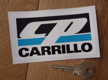 Carrillo Oblong Sticker. 4.75" or 7".