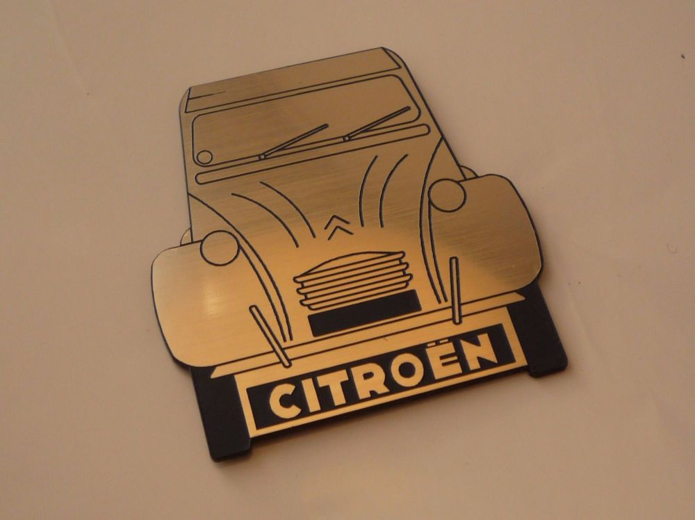 Citroen 2CV Van Style Laser Cut Magnet. 2.25