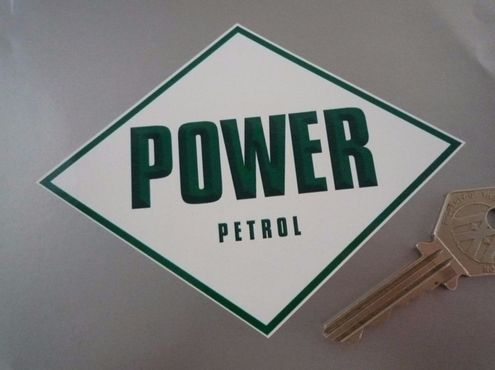 Power Petrol Diamond Sticker. 5