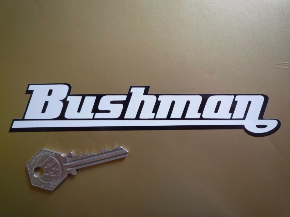 BSA Bantam Bushman Side Panel Stickers. 6.5