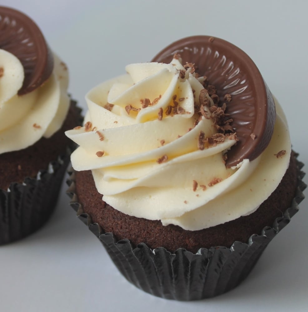 Chocolate Orange Cupcake