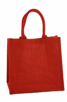 Medium Jute Shopping Bags - Various Colours - Seconds - £1.20