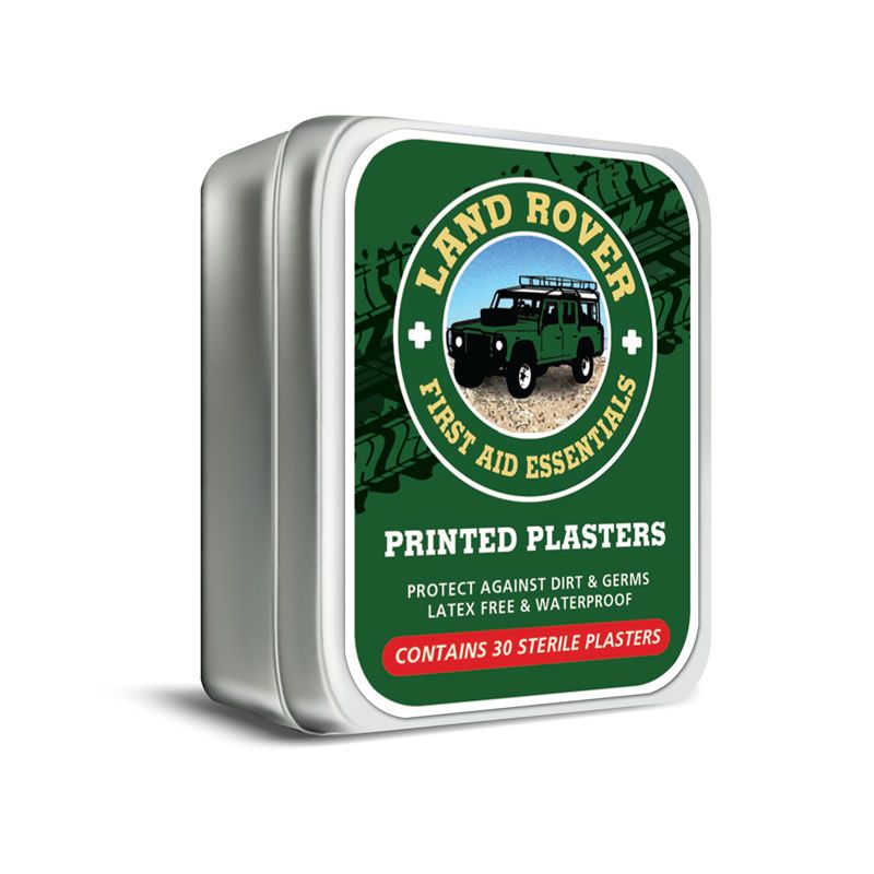 Land Rover First Aid Plasters in a Keepsake Tin 