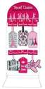 Pink Glam Luggage Tags by Danielle