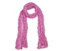 Pink Lightweight Ladies Scarf with circles