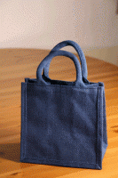 Navy Blue Luxury Lunch Bag