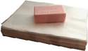 100 x Waxed Soap Wrap Sheets - ideal for 100 g bars - pre cut