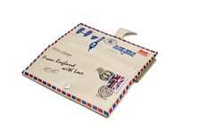 From England With Love Large Ladies Purse - Cream